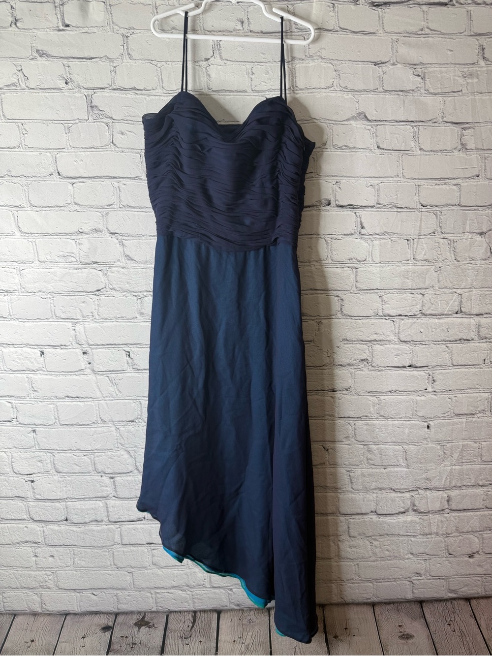 Vintage worth silk dress size 8 - Picture 2 of 9